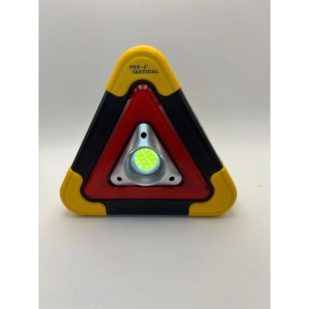 Warning Triangle. Battery operated, 5 mode with‎ COB.